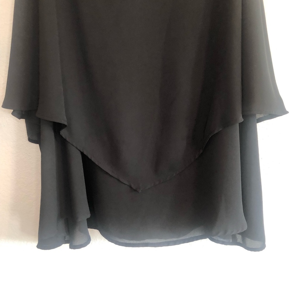 Torrid Tiered Double Layer Criss Cross Back Chiff… - image 3